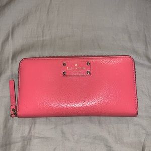 flamingo Kate spade wallet